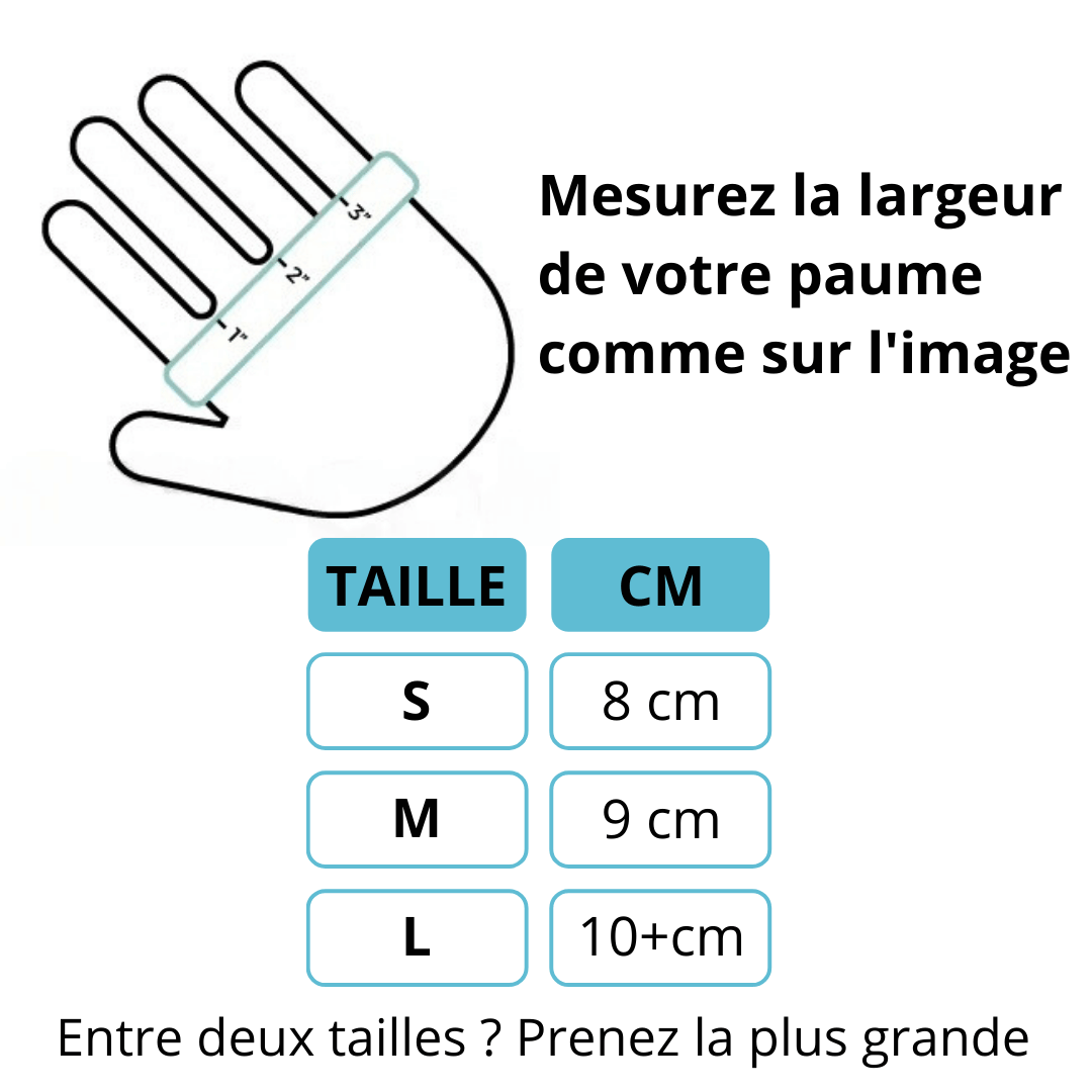 Gants de compression thérapeutique
