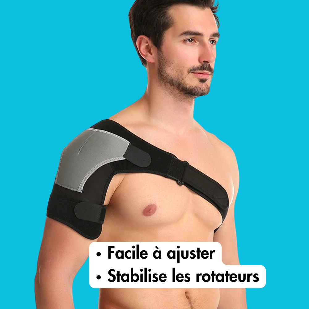 Épaulière de compression ajustable – Soulagez vos douleurs à l’épaule naturellement