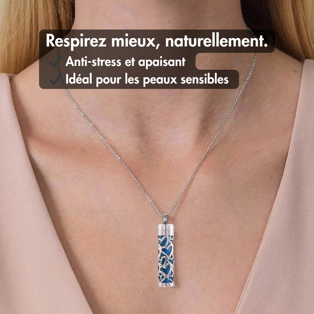 Le collier diffuseur qui transforme chaque respiration