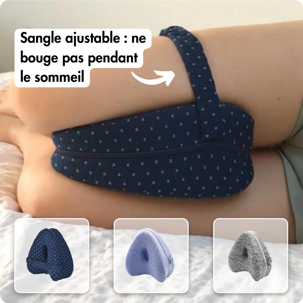 Coussin d’alignement ergonomique pour un sommeil sans douleurs