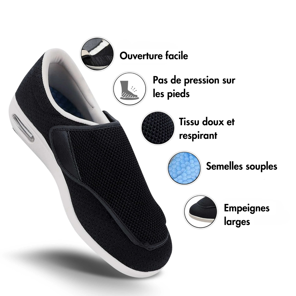 ComfortEase – Chaussures larges et confortables