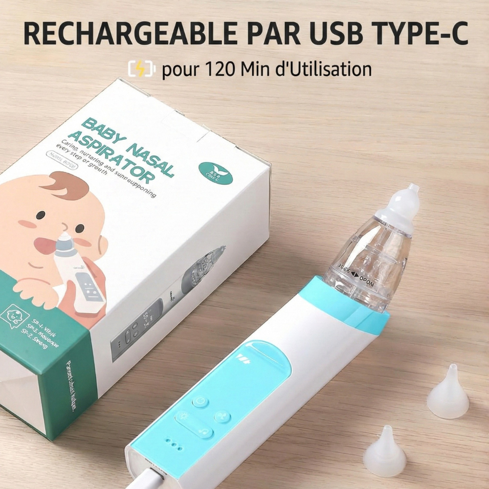Aspirateur nasal électrique pour bébé