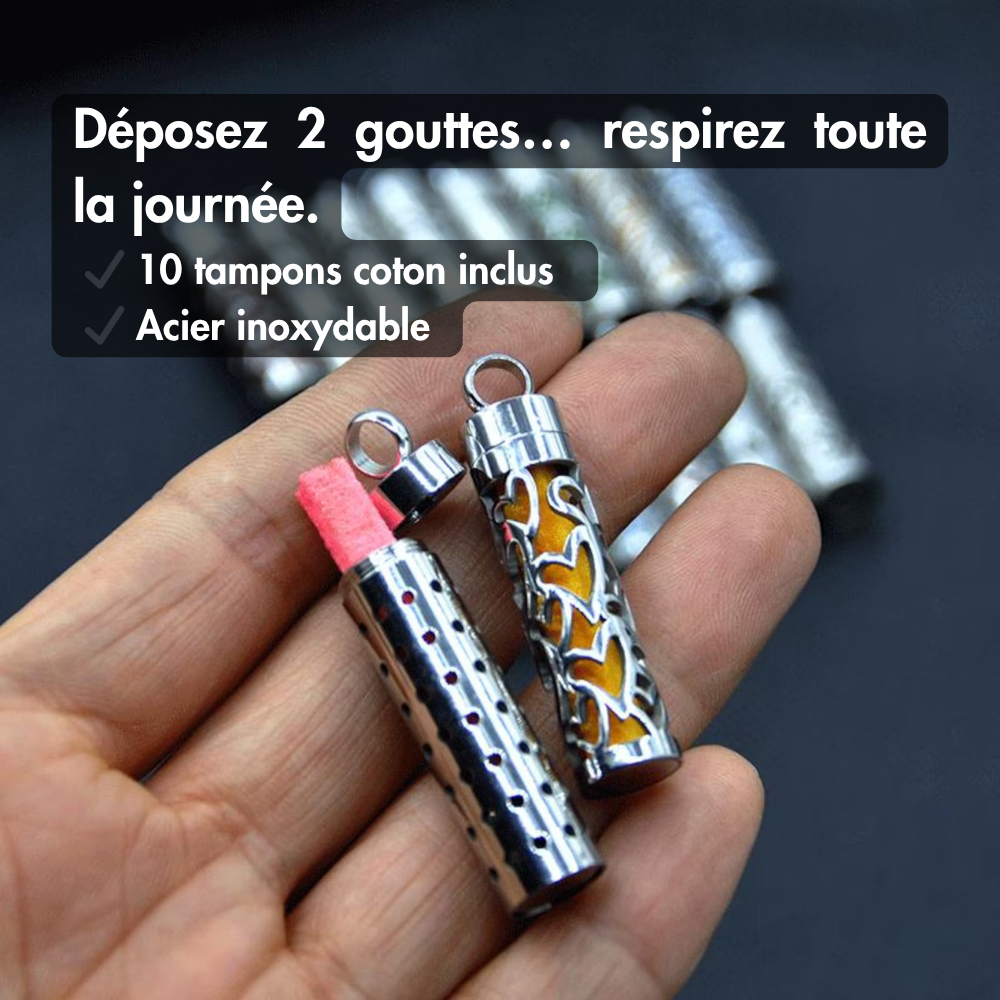 Le collier diffuseur qui transforme chaque respiration