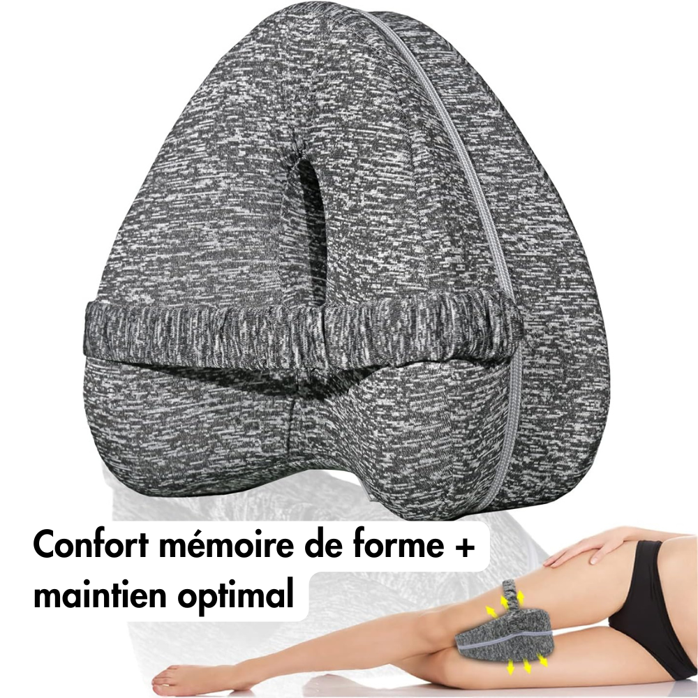Coussin d’alignement ergonomique pour un sommeil sans douleurs