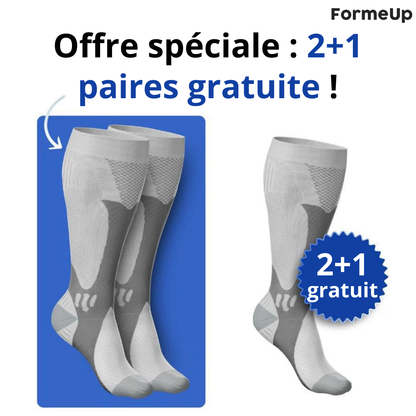 Bas de compression anti-douleur jambes et pieds