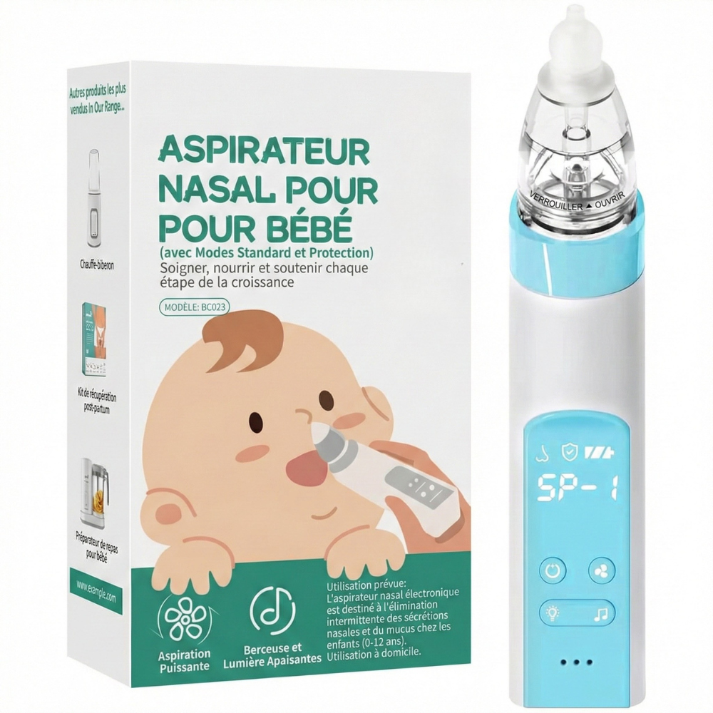 Aspirateur nasal électrique pour bébé