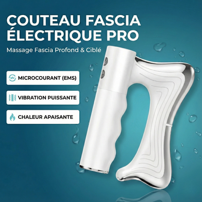 Couteau fascia électrique Pro – Remodelage, drainage et bien-être ciblé