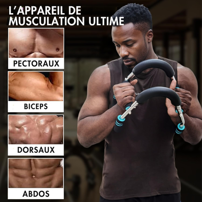 Appareil de musculation multifonctions à résistance réglable