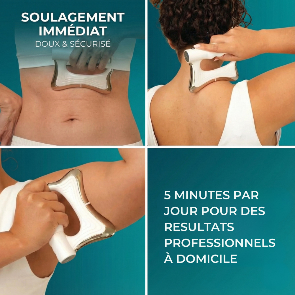 Couteau fascia électrique Pro – Remodelage, drainage et bien-être ciblé