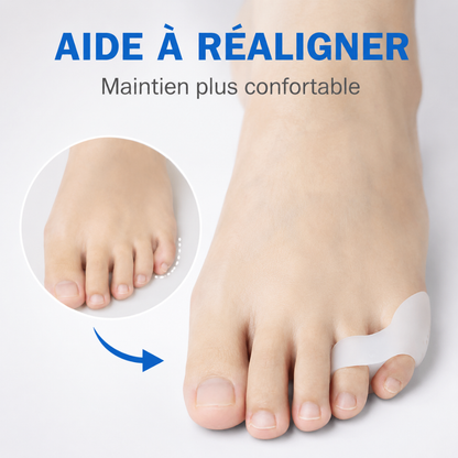 Séparateurs d’Orteils en Silicone