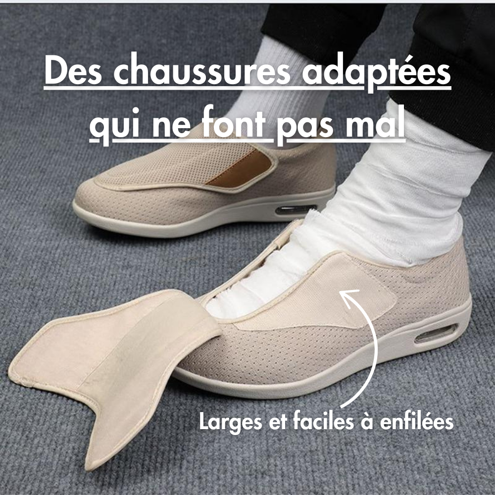 ComfortEase – Chaussures larges et confortables