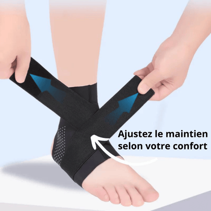 Bandage stabilisateur renforcé pour cheville