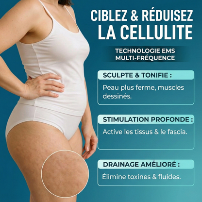 Couteau fascia électrique Pro – Remodelage, drainage et bien-être ciblé