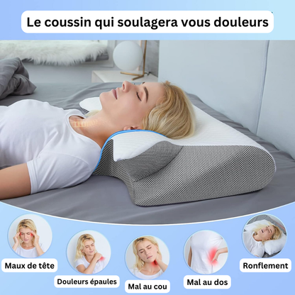 Coussin ergonomique pour le cou et les épaules