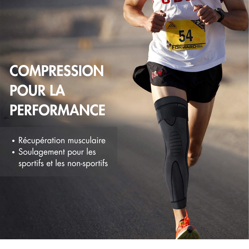 Genouillères de Compression Thérapeutiques Auto-Chauffantes