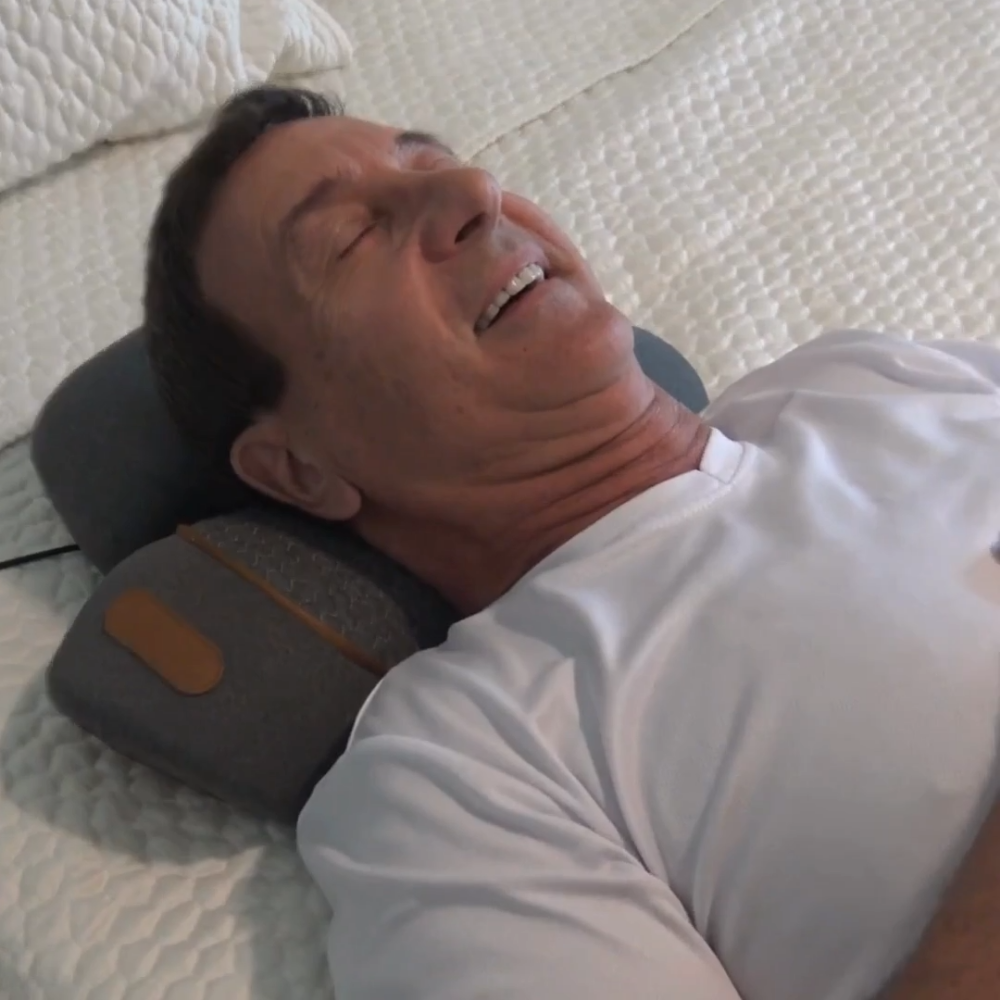 Oreiller massant ergonomique – soulagez vos douleurs cervicales