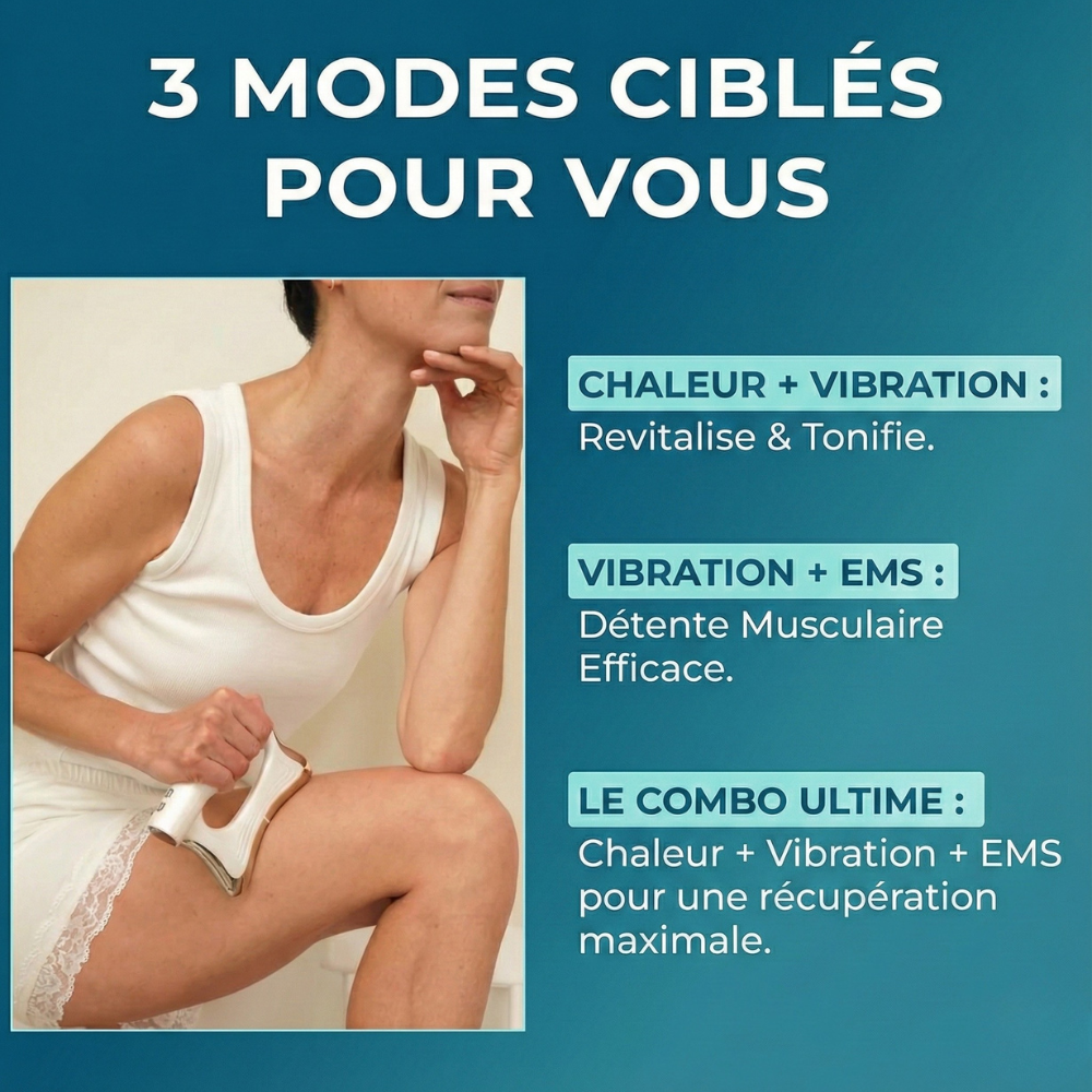 Couteau fascia électrique Pro – Remodelage, drainage et bien-être ciblé