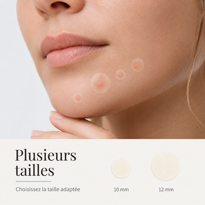 Patchs boutons hydrocolloïdes – 360 pièces