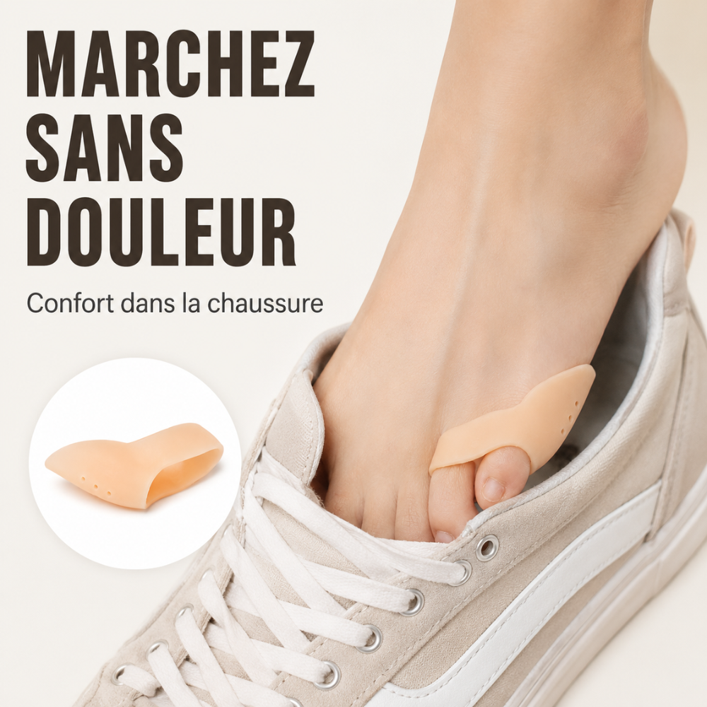 Séparateurs d’Orteils en Silicone